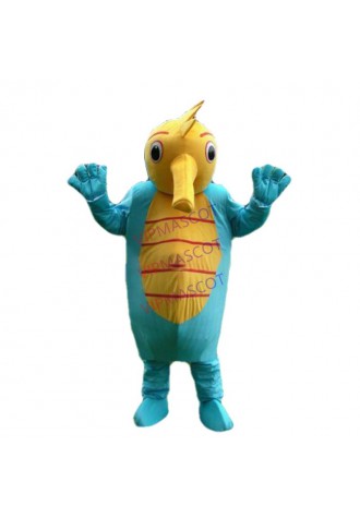 Hot sale Foam Adult New sea horse Mascot Costume Adult Size Halloween Cartoon Party Outfits Fancy Dress