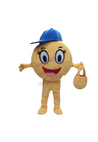 Hot sale Adult lovely happy cute doll mascot fancy dress costumes Halloween cartoon party costumes