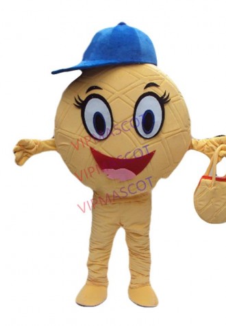 Hot sale Adult lovely happy cute doll mascot fancy dress costumes Halloween cartoon party costumes