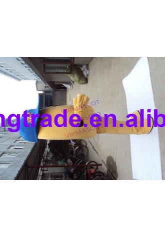 Hot sale Adult lovely happy cute doll mascot fancy dress costumes Halloween cartoon party costumes