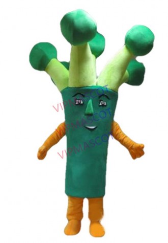 Hot sale broccoli mascot costume plant mascot suit advertising mascot party costumes