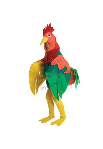Hot sale Cute Adult ROOSTER HALLOWEEN Mascot COSTUME Animal Cock Chanticleer Chicken Fancy Dress Cartoon Suit