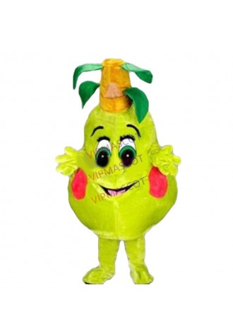 Hot selling Adult cute Pear Mascot mascot costume cartoon fancy dress Halloween party costume