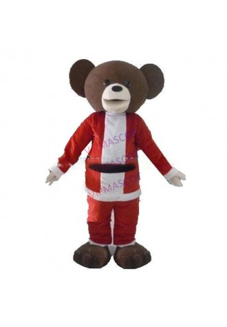 Cute Adult Christmas dress santa bear outfit carnival costume fancy dress costumes school mascot college cosplay Party Costume