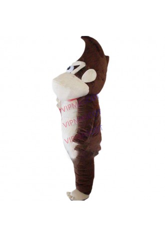 Hot selling Cute Adult cute Donkey Kong Orangutan Fursuit Mascot Costume Adult Fancy Dress Cartoon Party Outfits