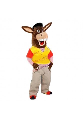Hot sale Cute Adult cute activity Marvin the Mule mascot cartoon clothing custom custom word size