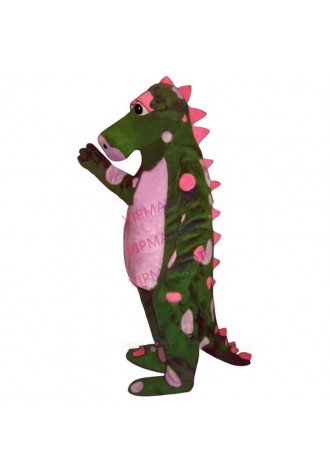 mascot Polka Dot Dragon Dinosaur Mascot Costume Adult Cartoon Character Anime Cosplay Costumes Mascotte Fancy Dress Kits