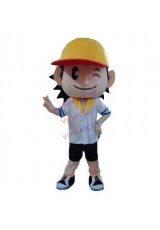 Baseball Boys Plush Cartoon Character Costume Mascot Cosplay