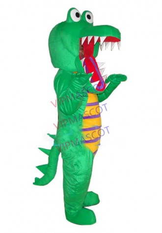 New Big Crocodile Mascot Costume Cartoon Character Mascotte Mascot Outfit Suit