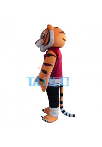 Tigress Tiger Mascot Costume Kung Fu Tiger Cartoon Fancy Dress Adult Free Shipping