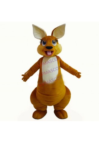 Hot Sale Adult Lovely Kangaroo Mascot Costume Custom Made Mascot Fancy Dress Costumes Animal Costume Party Costumes