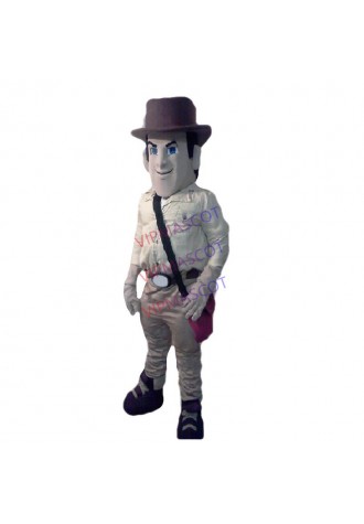 Professional Custom Anime Cosply Costumes Handsome Outdoors Man Mascot Costume Adult Cartoon Character Advertising Mascotte1837