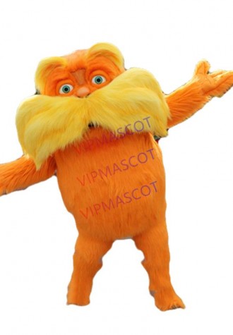 old lo man Mascot Costume Adult Size High Quality Plush Cartoon Character Speak for Tree Anime Cosply Costume Carnival 2459