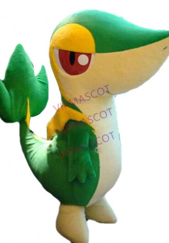 snivy mascot costume Pocket Monster Theme Anime  mascotte Anime Fancy Dress Kits 2003