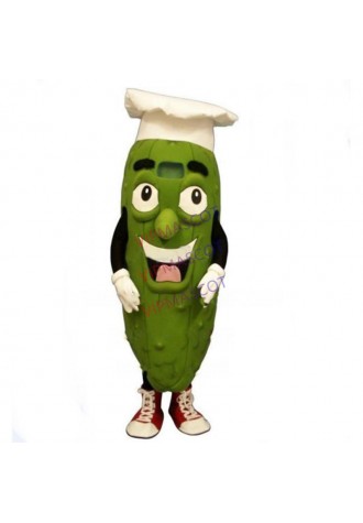 the famous pickle chef mascot costume adult size free ship cartoon pickle vegetables theme cosplay costumes carnival fancy 2550