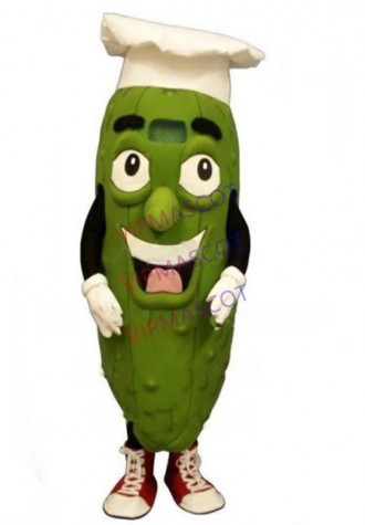 the famous pickle chef mascot costume adult size free ship cartoon pickle vegetables theme cosplay costumes carnival fancy 2550