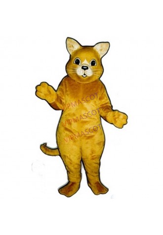 golden Cat mascot costume high quality new custom realistic golden cat theme anime cosplay costumes carnival fancy dress 2723