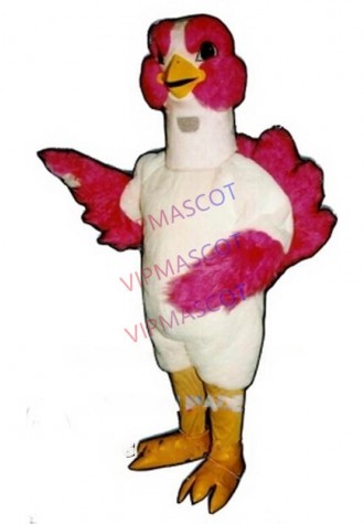 Pink Ostrich mascot costume high quality adult size cartoon ostrich bird theme anime cosplay costumes carnival fancy dress 2747