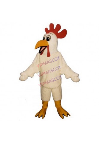 Rooster Surprise mascot costume white adult size new cartoon rooster chicken theme anime cosplay costumes carnival fancy 2771