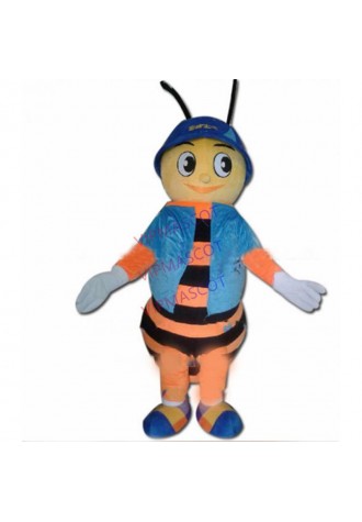 cartoon bee mascot costume wholesale for sale adult size advertising little bee theme anime cosplay costumes carnival fancy 2799