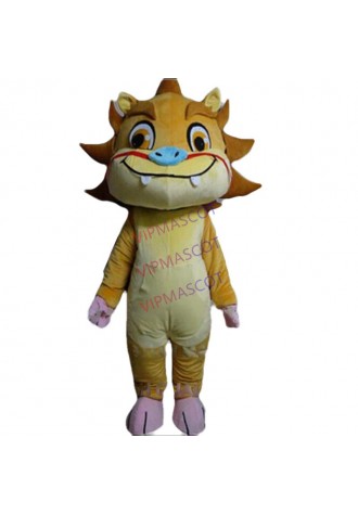 Chinese lucky beast little Kirin mascot costume adult size cartoon kirin dragon theme anime cosplay costumes carnival fancy 2638