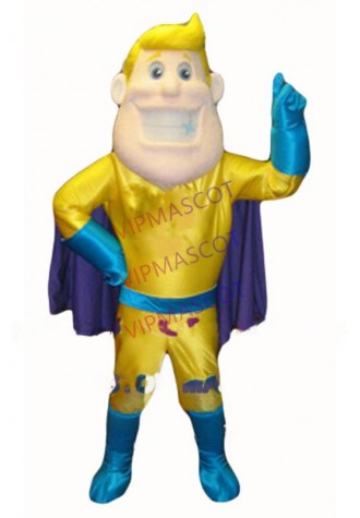 super man hero mascot costume for adult hot sale cartoon super hero theme advertising costumes carnival fancy dress kits 2892