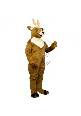 Tan Deer Elk Mascot Costume wholesale adult size Christmas reindeer rudoph theme anime cosplay costumes carnival fancy 2687