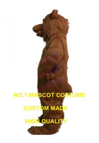 grizzy bear mascot costume plush bear mascot custom cartoon character cosplay carnival costume 3001