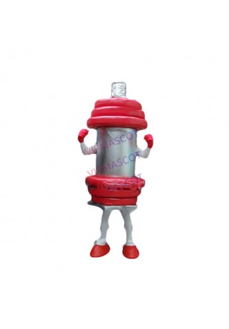 Hot Sale Advertising gym dumbbell mascot costumes Adult Anime Cosplay Fitness Theme Mascotte Fancy Dress Carnival Mascotte1896