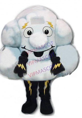 lightning cloud mascot costume for adult wholesale cartoon dark black clouds theme anime cosplay costumes carnival fancy 2838