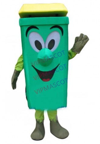 waste ash bin mascot costume for adult environment protection cartoon recycle can theme anime cosplay costumes carnival 2855