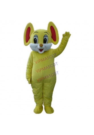 yellow mouse mascot costume custom cartoon character cosplay adult size carnival costume 3175