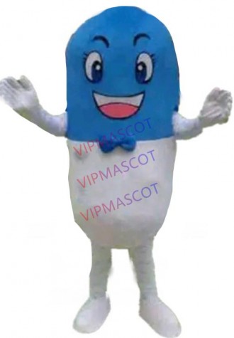 pill mascot costume medicine custom cartoon character cosplay adult size carnival costume 3294