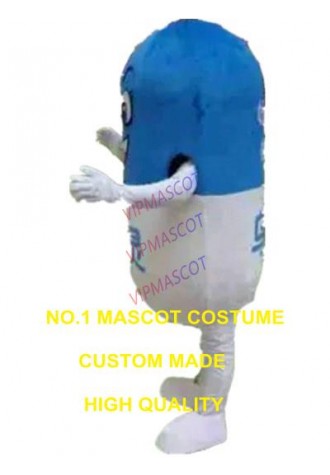 pill mascot costume medicine custom cartoon character cosplay adult size carnival costume 3294