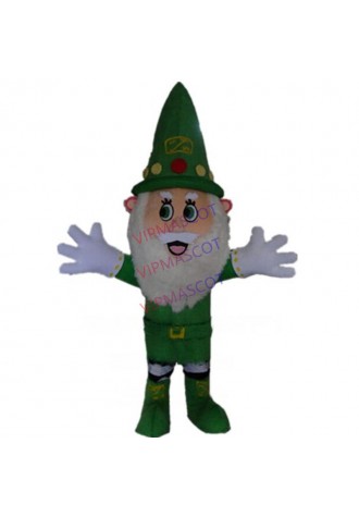 Christmas santa claus mascot costume green christmas man custom adult size cartoon character cosplay carnival costume 3246