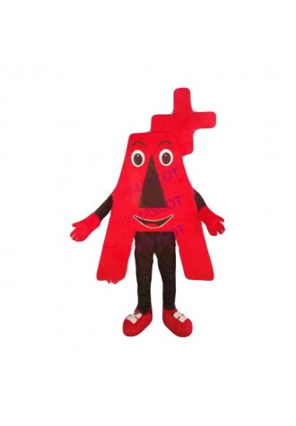 the red A plus mascot costume adul size cartoon A plus prize theme college school anime cosplay costumes carnival fancy 2566