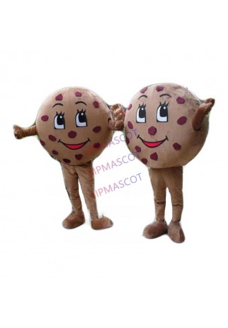 Biscuit cake mascot costume chocolate cake custom adult size cartoon character cosplay carnival costume 3342