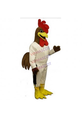 Racing Rooster mascot costume adult size cartoon sport rooster chicken theme anime cosplay costumes carnival fancy dress 2773