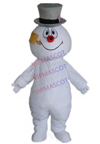 snowman mascot costume custom cartoon character cosplay carnival costume 2994