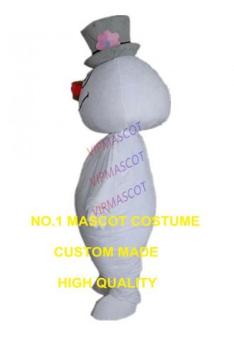 snowman mascot costume custom cartoon character cosplay carnival costume 2994