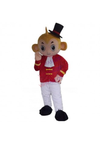 hat monkey mascot Costume adult size new custom high quality cartoon kangroo theme anime cosplay costumes carnival 3106