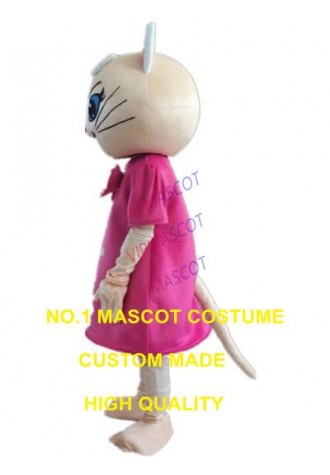 cute pink cat mascot costume custom adult size cartoon character cosplay carnival costume 3200