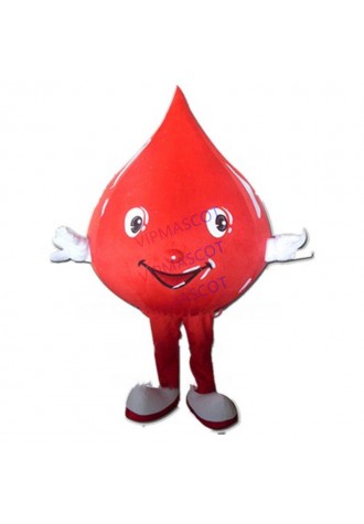 blood drop mascot costume red drop adult size cartoon character blood donation carnival fancy dress 3287