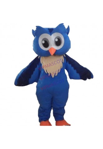 NEW Eagle mascot costume Adult Size Halloween Blue Owl Cartoon Costume Fancy Dress high quality Factory Direct Sale