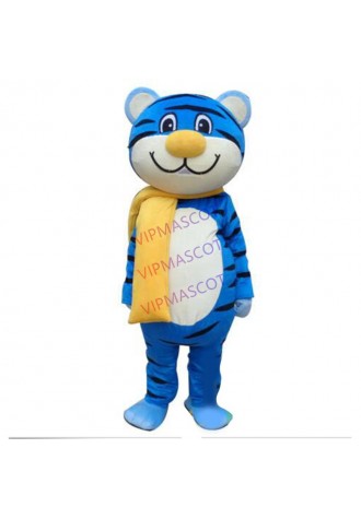 Blue Tiger mascot costume animal cartoon costume adult children party fancy dress mascot costume free shipping