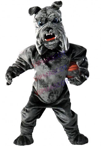 EVA Material Helmet Basketball field Bulldog Mascot Costumes Unisex cartoon Apparel Custom made Adult Size 112