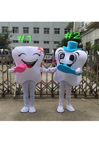 Hot sale EVA Material most beautiful tooth Mascot Costume Cartoon Apparel Cosplay Dental health advertisements and publicity 636
