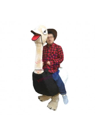 Rapid MaKe High quality EVA Material People ride ostrich Mascot Costumes cartoon Apparel Cosplay Ostrich mascot costumes 291