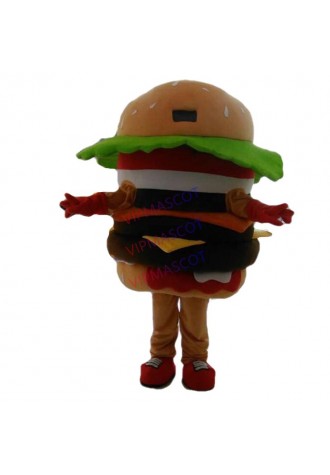 EVA Material Hamburgers Mascot Costumes Halloween Birthday party Cosplay cartoon Apparel 551