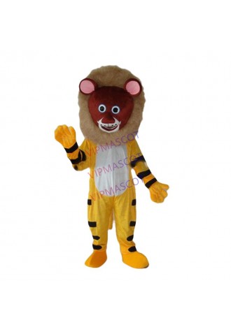 Rapid MaKe Can be washed with water EVA Material Helmet MaKe Yellow body Lion Mascot Costumes cartoon Apparel 391